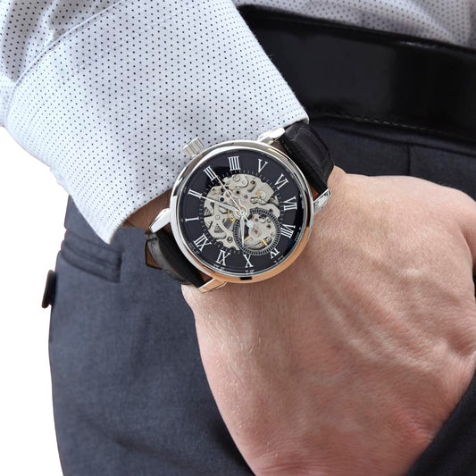 Elevate Your Style with the Versatile Black Chronograph Watch